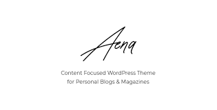 Aena Content Focused WordPress Theme