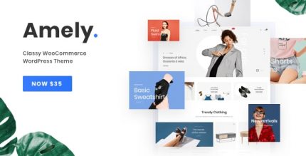 Amely - Fashion Shop WordPress Theme for WooCommerce