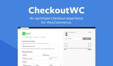 CheckoutWC Optimized Checkout Page for WooCommerce