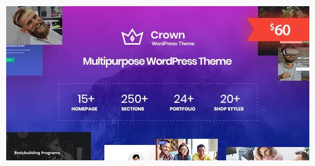 Crown - Multi Purpose WordPress Theme
