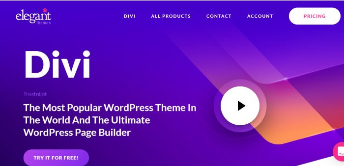 Divi Builder – Drag & Drop Page Builder WP Plugin