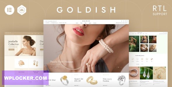 Goldish Jewelry Store WooCommerce Theme