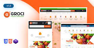 Groci Organic Food and Grocery Market WordPress Theme