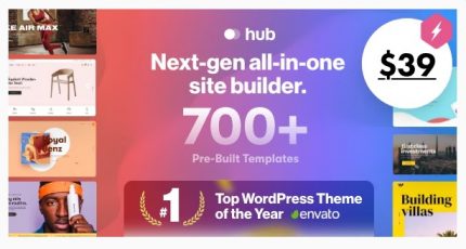 Hub - Responsive Multi-Purpose WordPress Theme