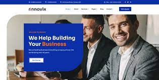Innovix Business Consulting WordPress Theme