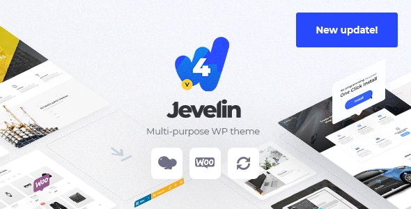 Jevelin Multi-Purpose Premium Responsive Theme