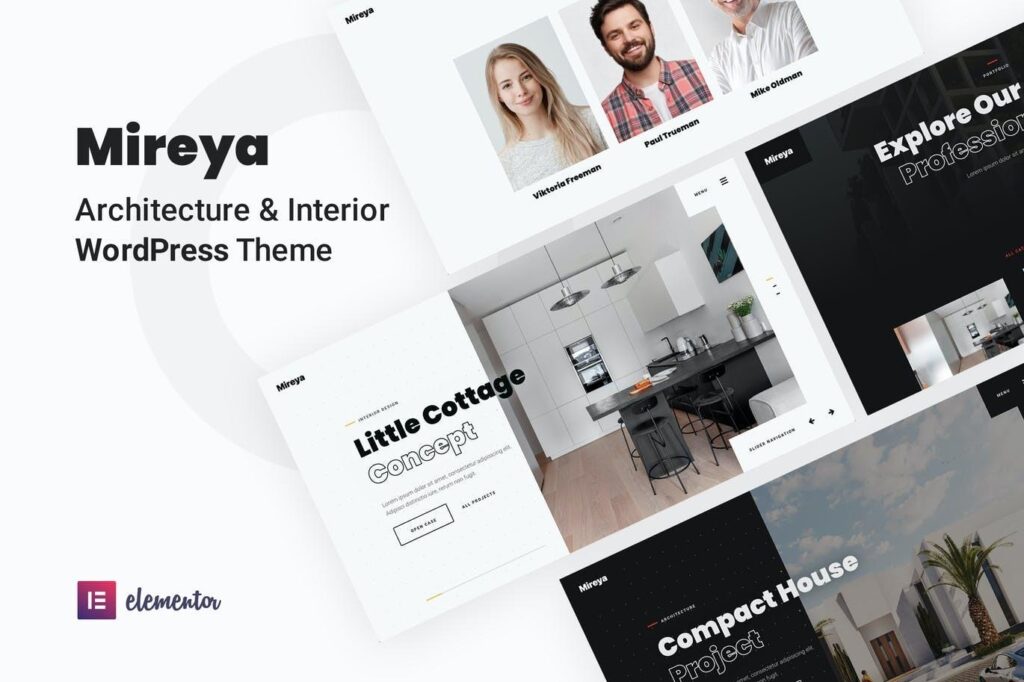 Mireya Interior Design WordPress Theme
