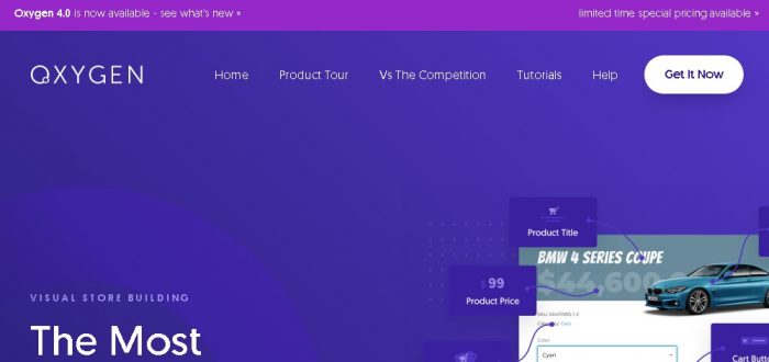 Oxygen Elements for WooCommerce