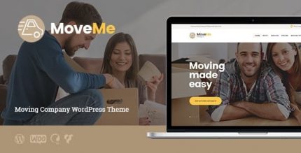 MoveMe Moving & Storage Relocation Company WordPress Theme