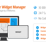 Sidebar & Widget Manager