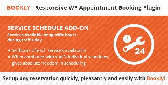 Bookly Special Hours (Add-on)
