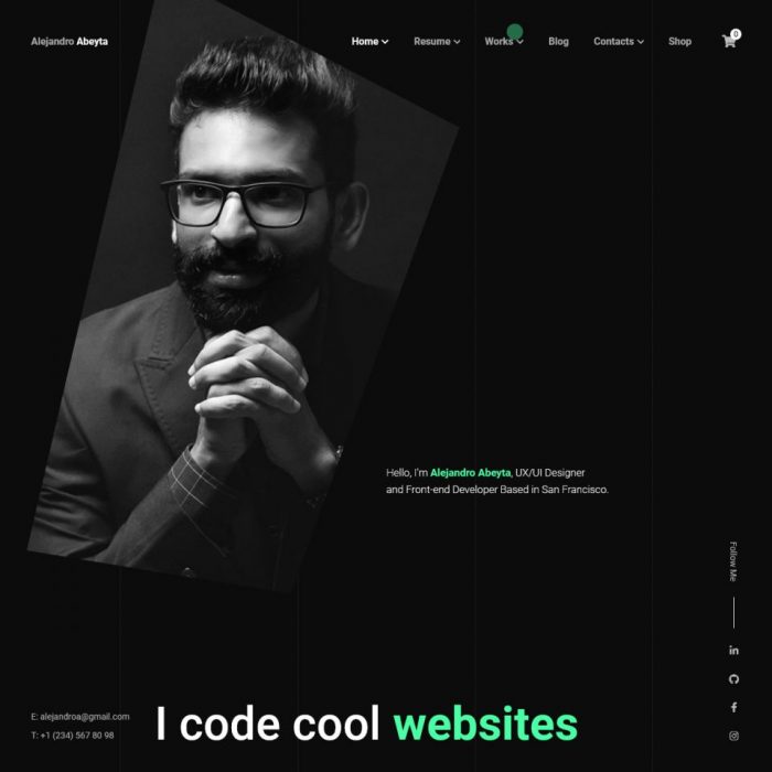 Cvio - CV Resume Theme