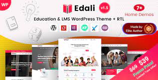 Edali - Education LMS & Online Courses WordPress Theme