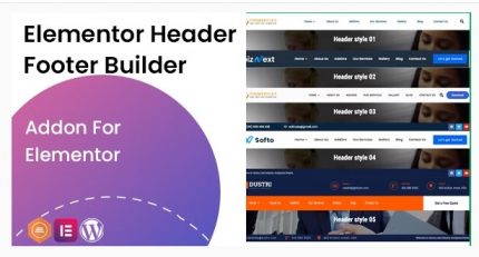 Elementor Header Footer Builder