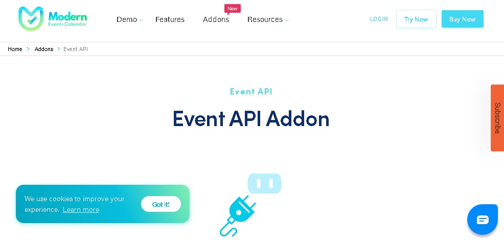Event API for MEC