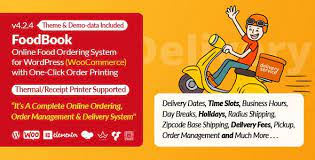 FoodBook - Online Food Ordering System for WordPress with One-Click Order Printing