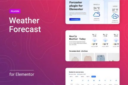 Forcaster - Weather Forecast for Elementor
