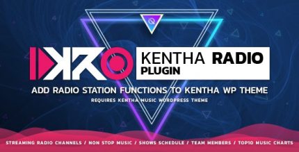 KenthaRadio - Addon for Kentha Music WordPress Theme