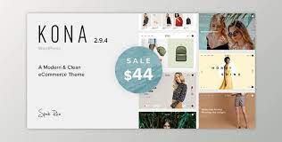 Kona - Modern & Clean eCommerce WordPress Theme