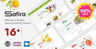 Safira - Food & Organic WooCommerce WordPress Theme
