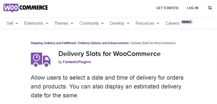 WooCommerce Delivery Slots