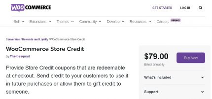 WooCommerce Store Credit