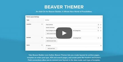 Beaver Themer – An Add-On for Beaver Builder