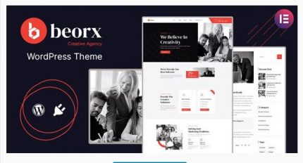 Beorx - Creative Agency WordPress Theme