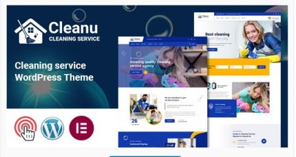 Cleanu - Cleaning Services WordPress Theme