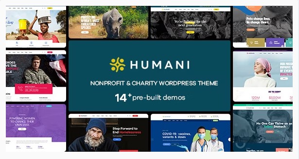 Humani - Nonprofit & Charity WordPress Theme