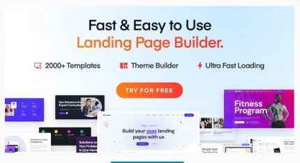 Landio - Multi-Purpose Landing Page WordPress Theme