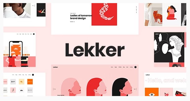 Lekker - Portfolio WordPress Theme