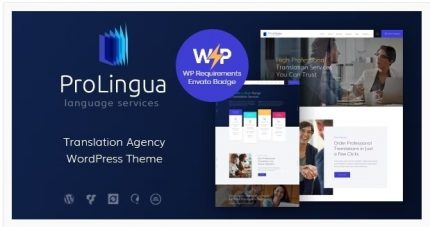 ProLingua Translation Bureau & Interpreting Services WordPress Theme