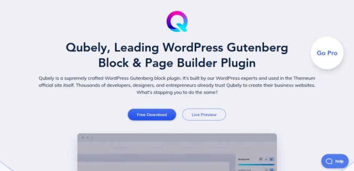 Qubely - Gutenberg Blocks And Page Builder Plugin