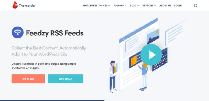 ThemeIsle FEEDZY RSS Feeds Premium - WordPress RSS Feed Plugin