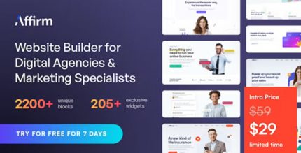 Affirm – Marketing & Digital Agency WordPress Theme