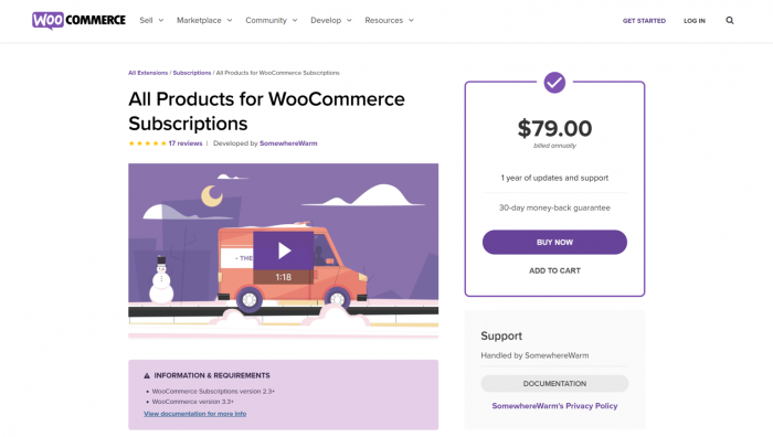 All Products For WooCommerce Subscriptions