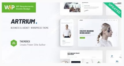 Artrium Creative Agency & Web Studio WordPress Theme