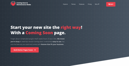 Coming Soon & Maintenance Mode PRO