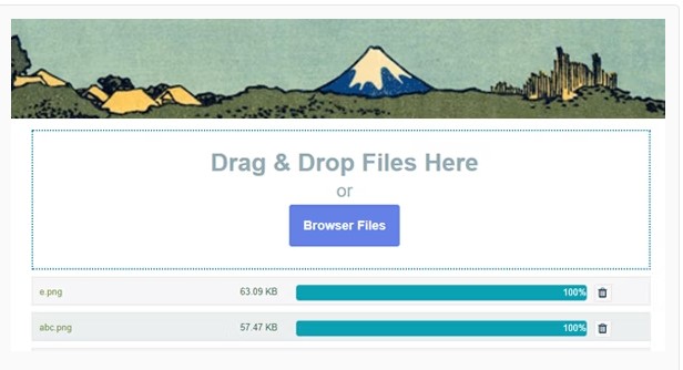 Contact Form 7 Drag and Drop FIles Upload - Multiple Files Upload
