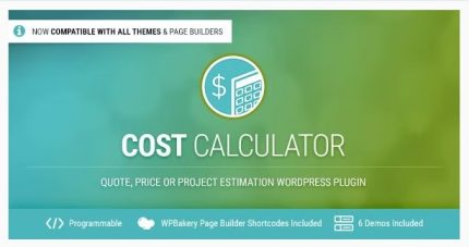 Cost Calculator WordPress
