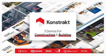 Konstrakt - WordPress Theme for Construction