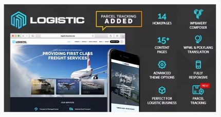 Logistic - WP Theme For Transportation Business