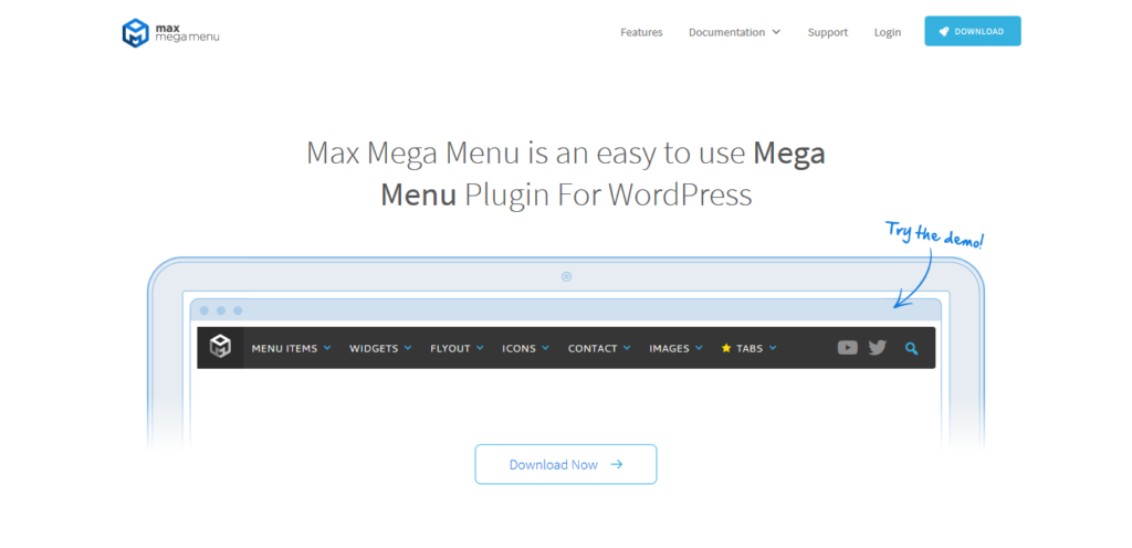 Max Mega Menu – WordPress Mega Menu Plugin