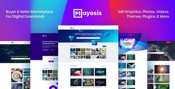 Mayosis – Digital Marketplace Theme