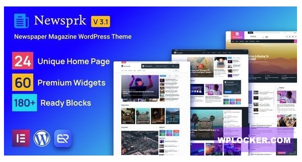 Newsprk Newspaper WordPress Theme