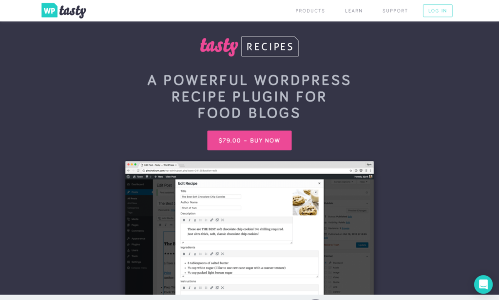 Tasty Recipes - Recipe Plugin For WordPress Blogs