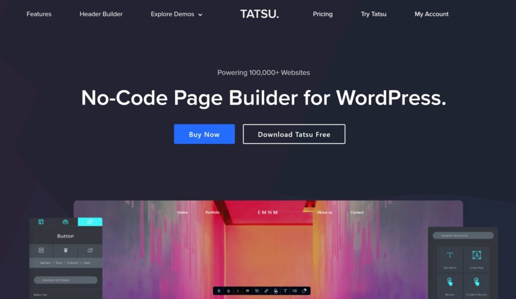 Tatsu Pro - WordPress Page Builder