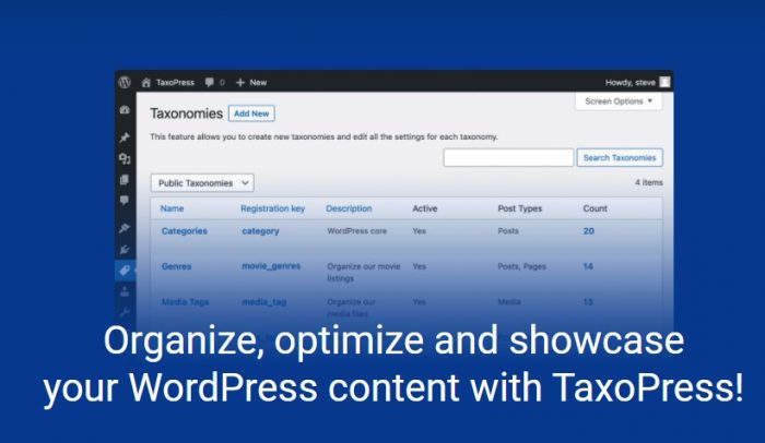 TaxoPress Pro - WordPress Plugin