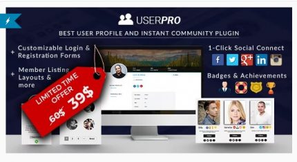 UserPro - Community and User Profile WordPress Plugin
